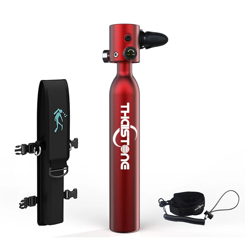 Mini Scuba Diving Tank 0.5L Oxygen Cylinder Set