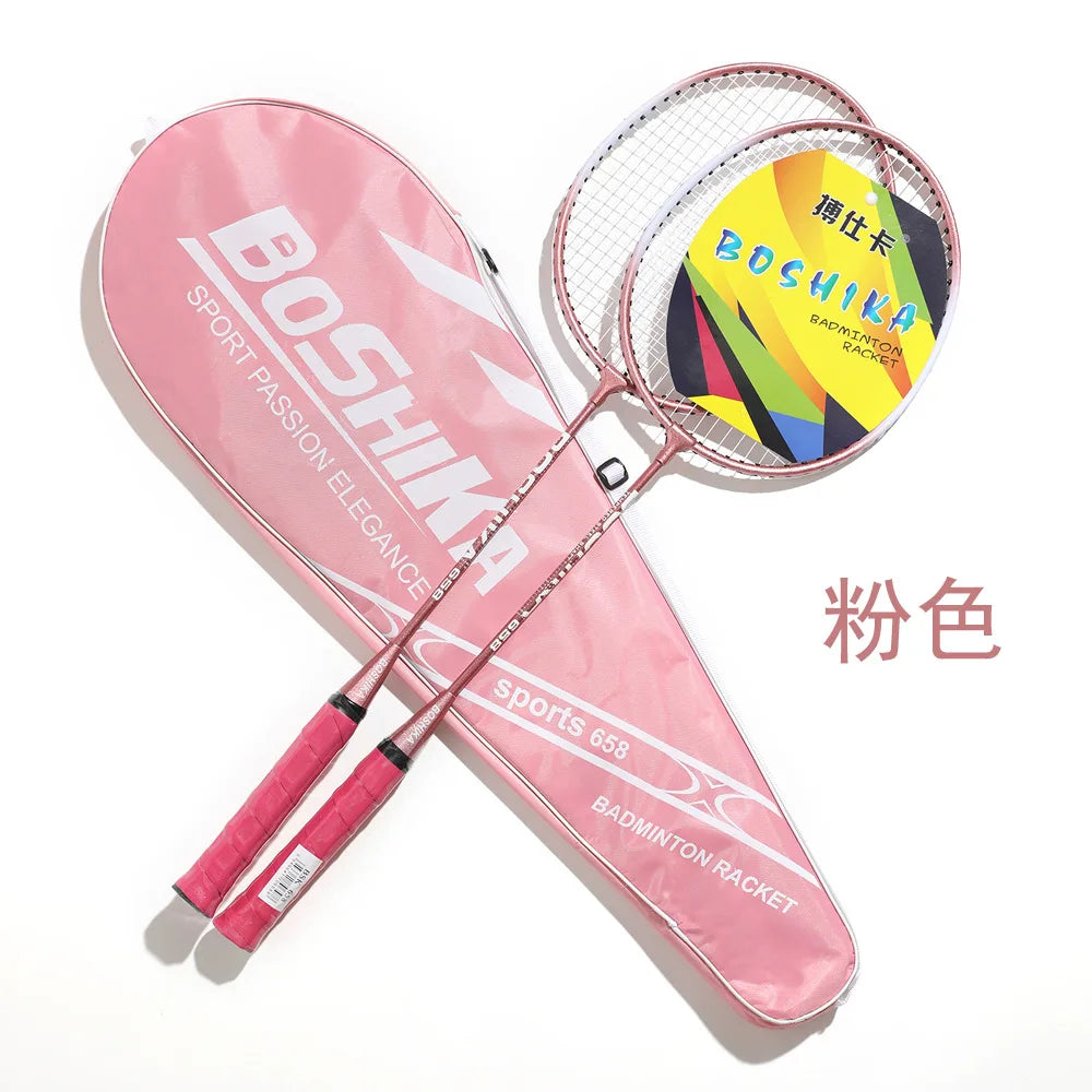Durable Alloy Badminton Racket for Control Play 65.5cm