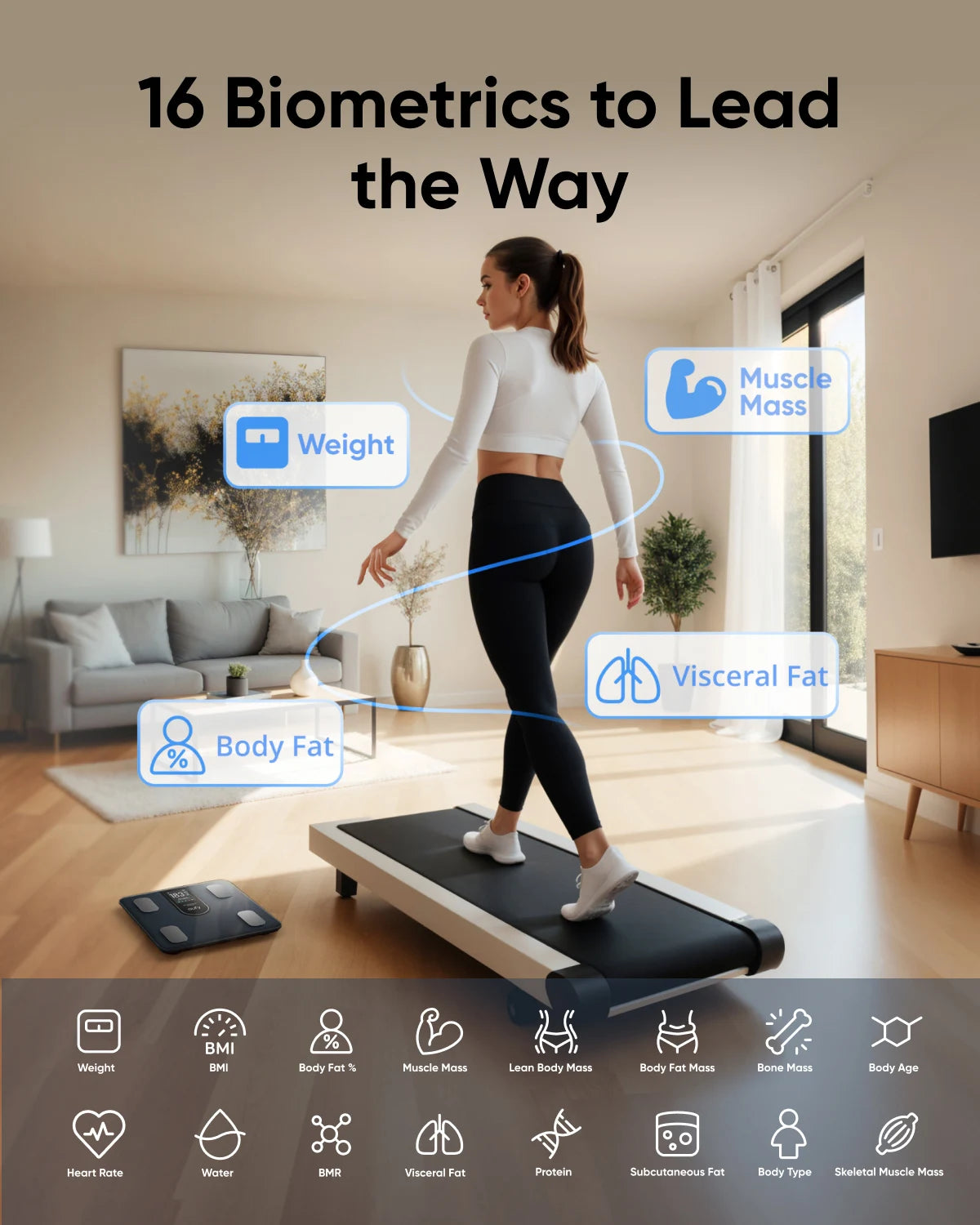 đ eufy Smart Scale C20 - Your All-in-One Digital Body Fat Scale with Larger TFT Screen đ