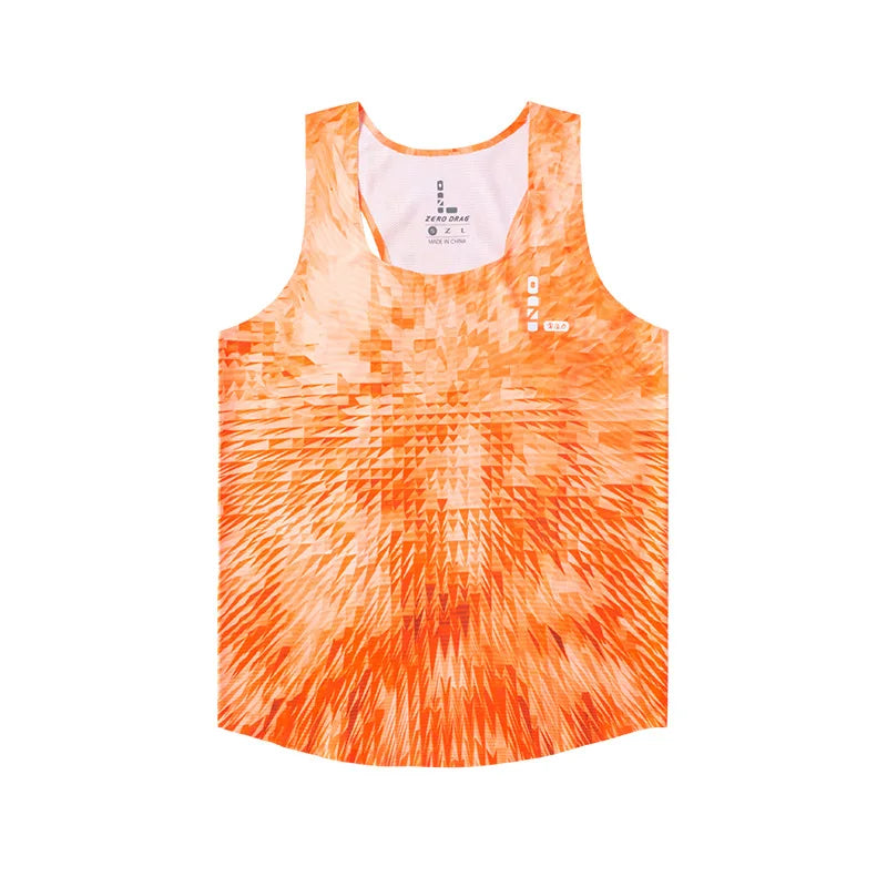 đ Diamond League Men's Seamless Running Vest | Quick-Dry, Breathable & Lightweight