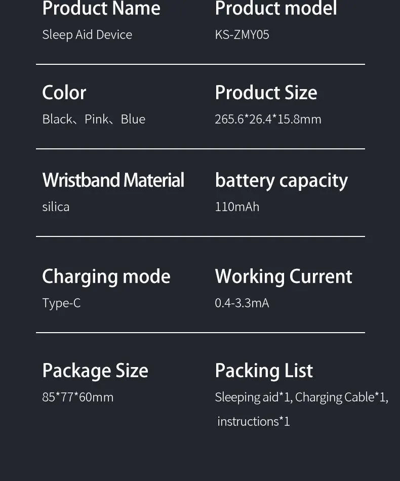 đ Pulse Sleep Aid Device â Micro-Current Therapy for Deep Sleep & Relaxation | Combat Anxiety & Insomnia | Portable Sleeper đ€