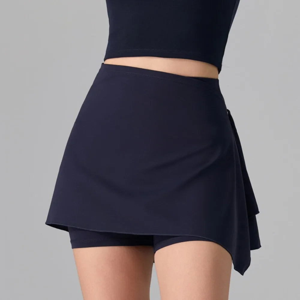 Women’s 2-in-1 Anti-Sheer Sports Skort for Activewear