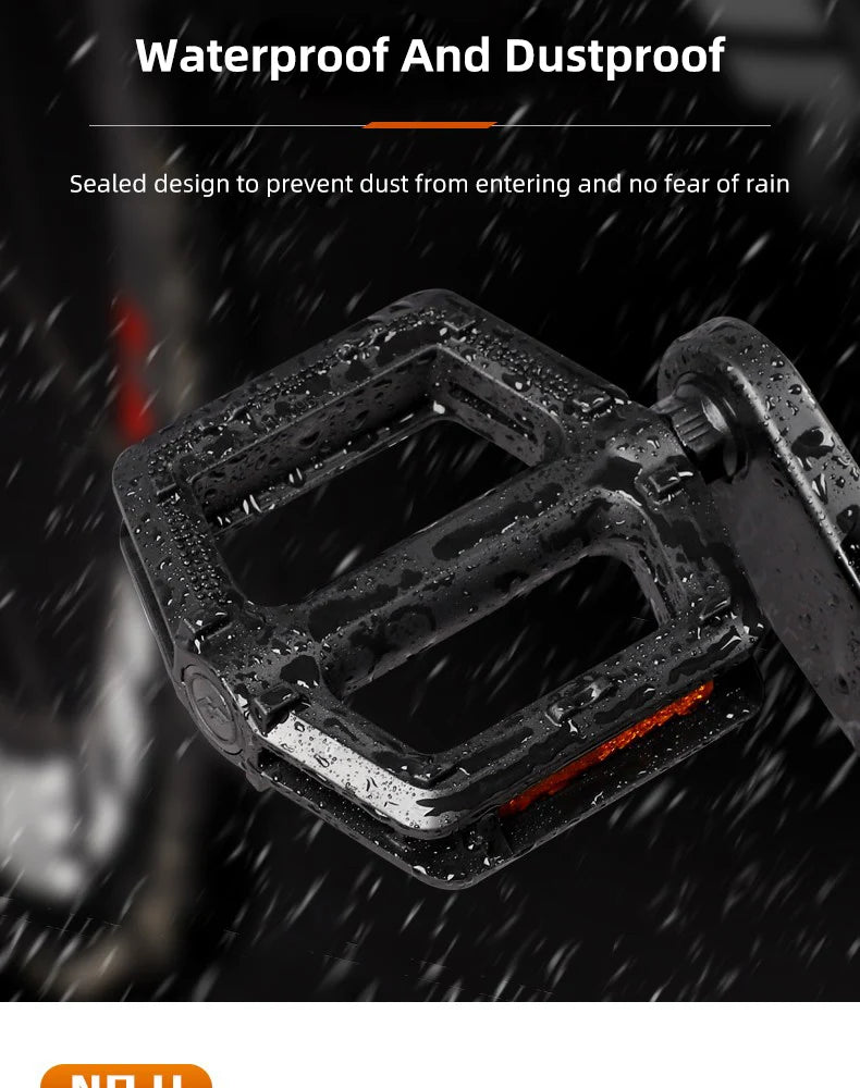 Ultralight Bicycle Pedals | Anti-Slip MTB & Road Cycling Pedals | 9/16'' Universal Fit