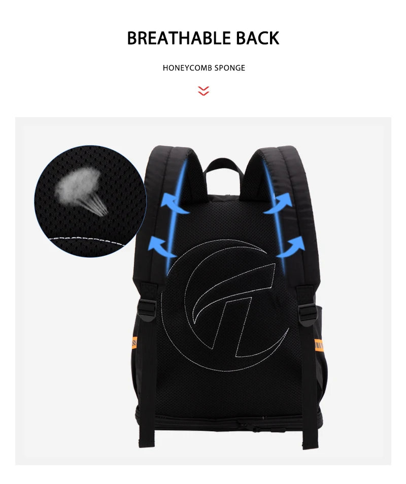 TINYAT Sports Backpack Women's Waterproof Bag Purse Back to School Men's Foldable Travel Backpack with Shoe Storage for Gym