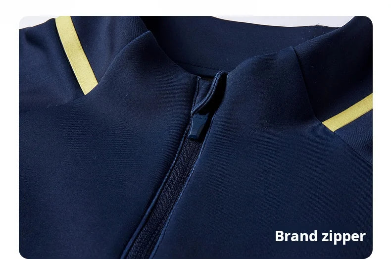 Men's Stand Neck Breathable Sports Hoodie - 2024 Spring Football Training Pullover Basketball Jacket