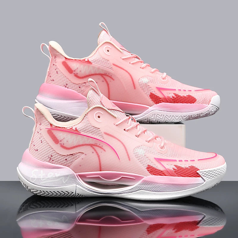 High-Quality Reflective Basketball Shoes for Men