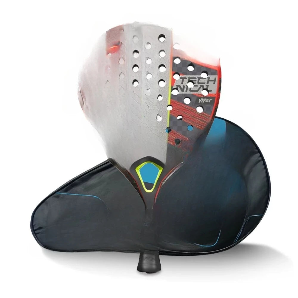 2023-2025 Soft Carbon Padel Racket for Outdoor Play