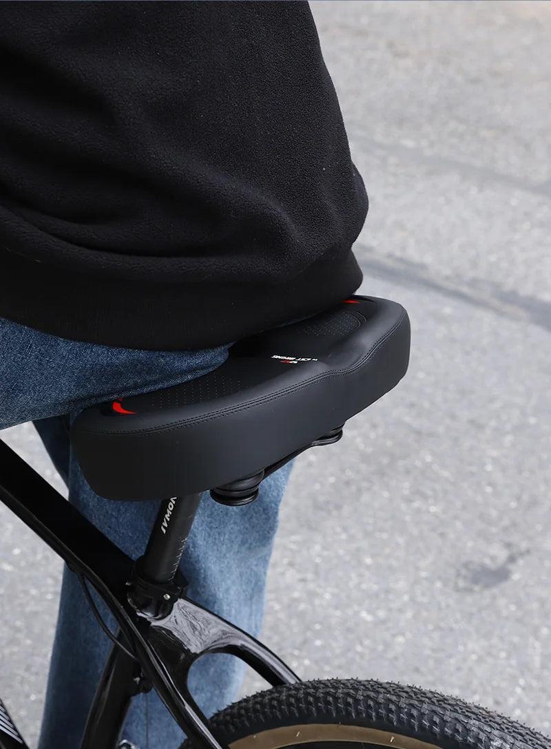🚴♂️ WEST BIKING Widened & Thickened Bicycle Saddle – Soft Shock Absorption | Oversize MTB & Road Cycling Cushion 🌟