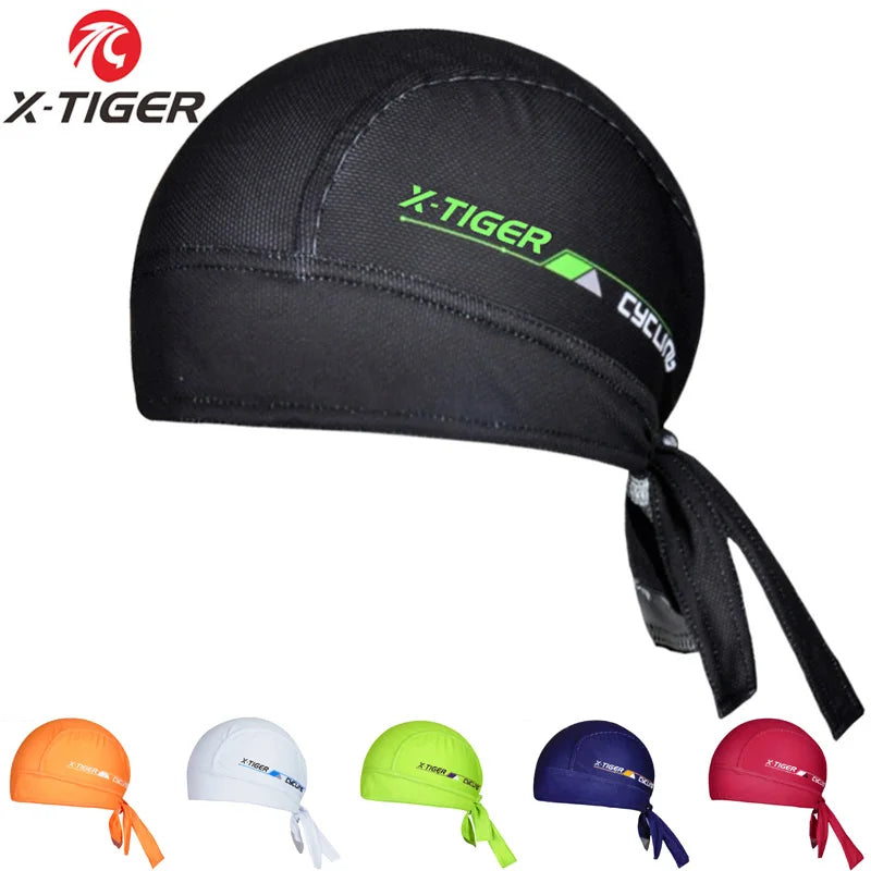 🚴♂️ X-Tiger 100% Polyester Cycling Headwear | Quick-Dry & Breathable MTB Summer Bike Cap Scarf
