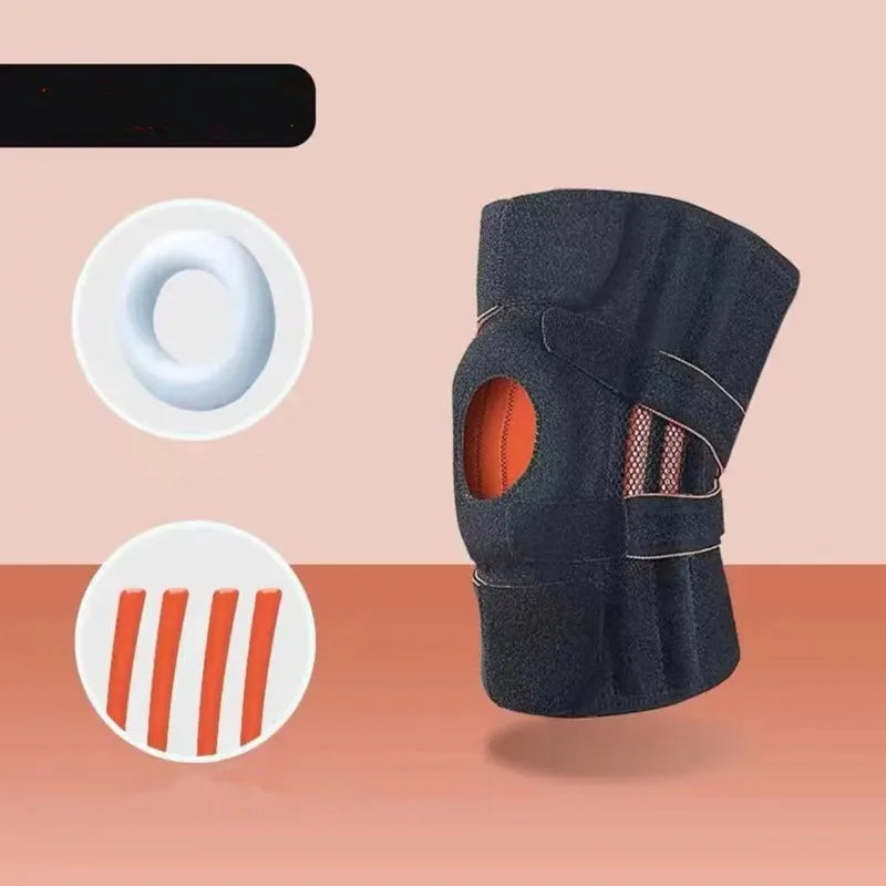 đââïž One-Piece Pressurized Silicone Anti-Slip Knee Pads | Sports, Running, Fitness, Cycling, Mountaineering