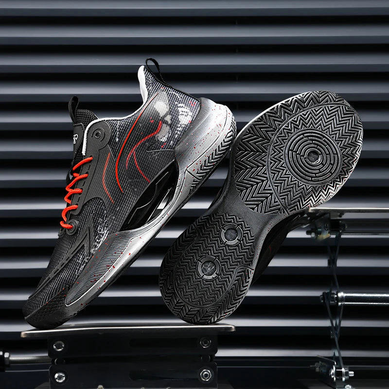 High-Quality Reflective Basketball Shoes for Men