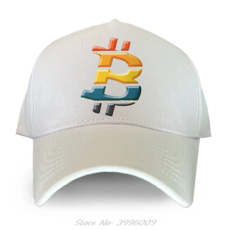 Bitcoin Sport Fashion Peaked Cap for Men