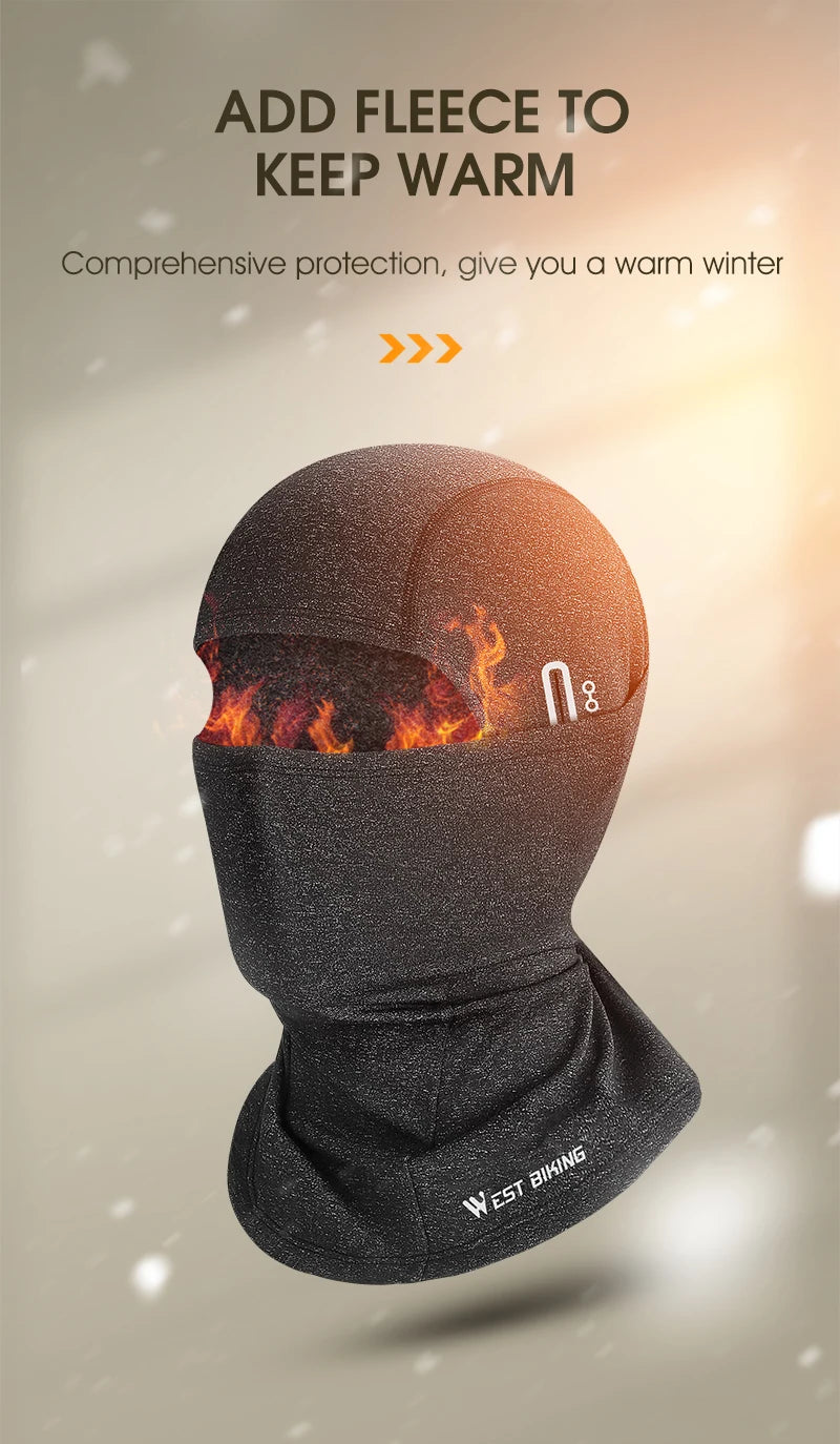 đ§Ł WEST BIKING Winter Balaclava Fleece | Windproof Neck Warmer for Men & Women | Cycling, Ski, Motorcycle, Running