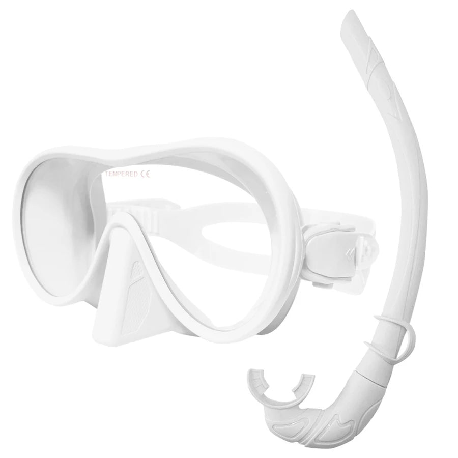 Anti-Fog 180° Full Face Snorkeling Diving Mask