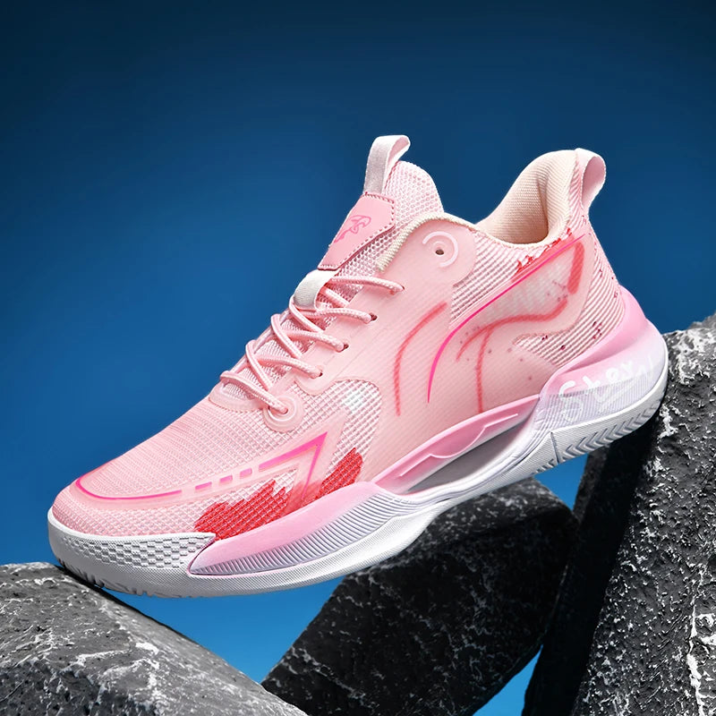 High-Quality Reflective Basketball Shoes for Men