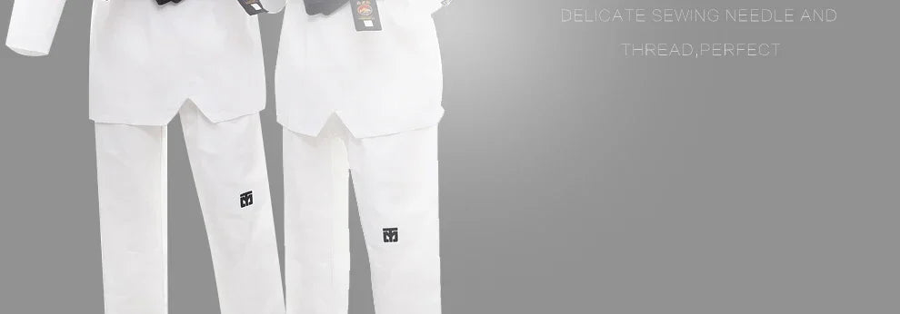 Premium Taekwondo & Karate Uniform – Sizes XXXS to XXXL for Kids & Adults 🌟