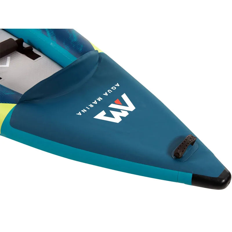 đŁââïž AQUA MARINA 1-2 Person Inflatable Boat | Sport Kayak Model STEAM | PVC Dinghy Raft with Pump & Seats