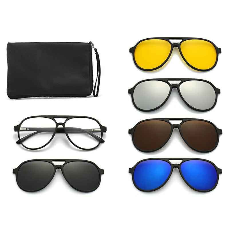 Optical Magnetic Clip-On Glasses