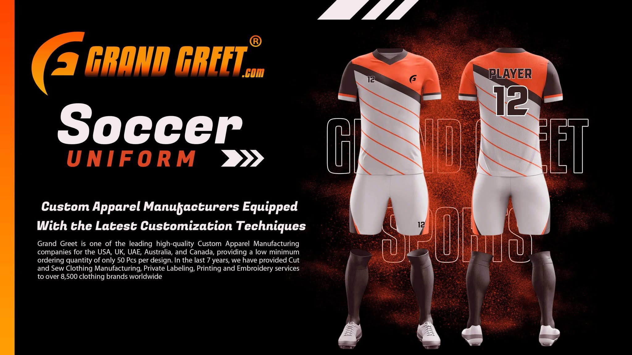 Grand Grett Sports β Custom Sportswear & Team Uniforms