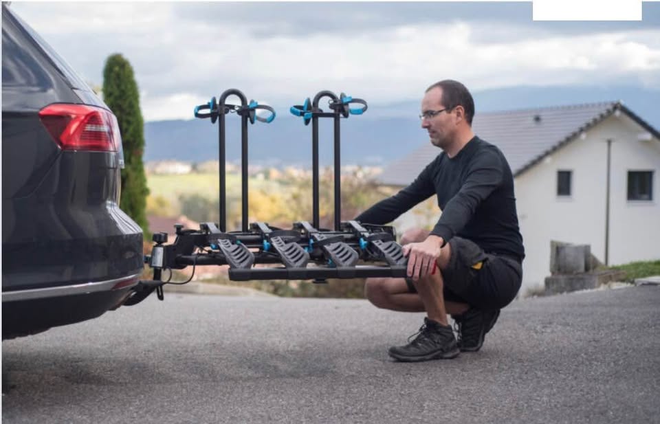 Norauto Hitch Bike Rack for 4 Bikes - New