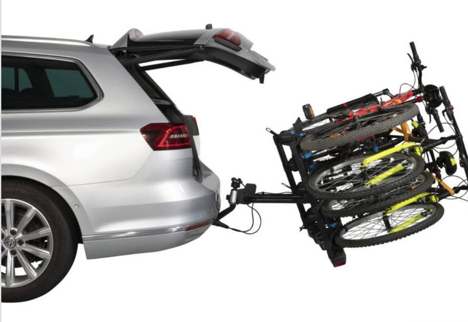 Norauto Hitch Bike Rack for 4 Bikes - New