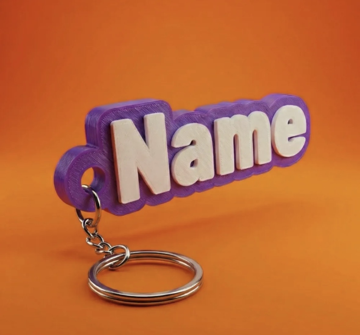 Custom Name Keychain