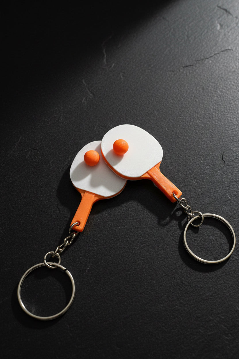 Ping Pong Keychain