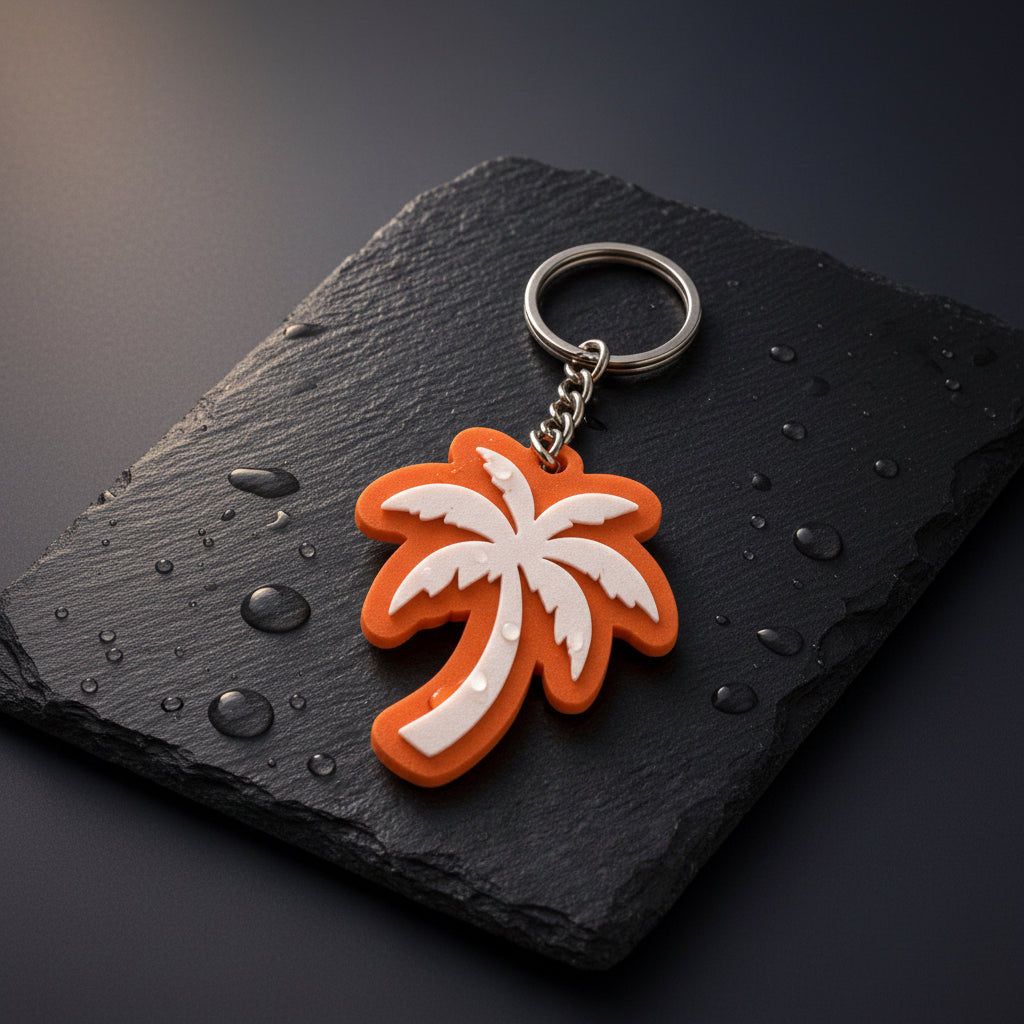 Coconut Tree Keychain