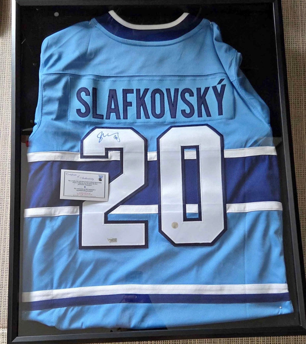 Juraj Slafkovský Signed Montreal Canadiens Reverse Retro 2.0 Jersey — Framed & Authenticated