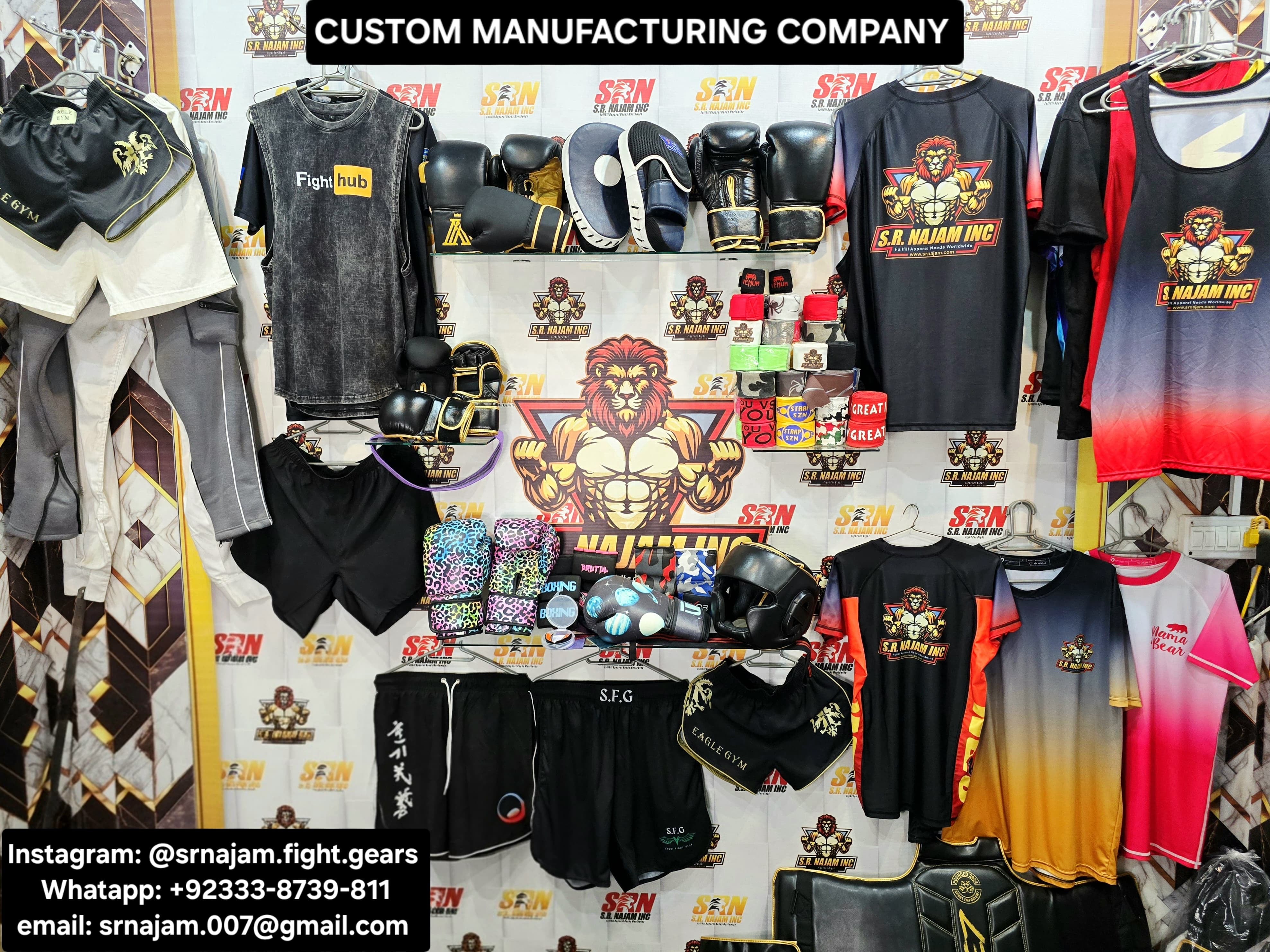 S.R. NAJAM INC (Fightgear Manufacturer)