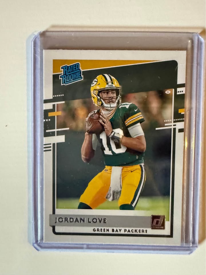 Jordan Love Rookie Card Lot – GMA Mint 9 Graded Rookie + Brett Favre Insert & More | Green Bay Packers Collection