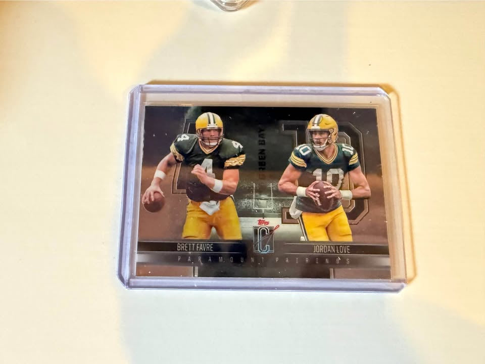 Jordan Love Rookie Card Lot – GMA Mint 9 Graded Rookie + Brett Favre Insert & More | Green Bay Packers Collection