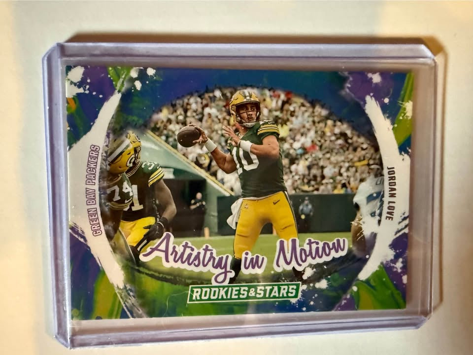 Jordan Love Rookie Card Lot – GMA Mint 9 Graded Rookie + Brett Favre Insert & More | Green Bay Packers Collection