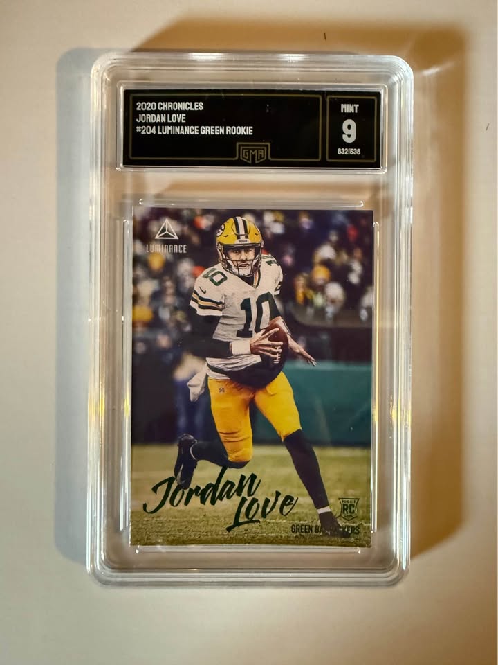 Jordan Love Rookie Card Lot – GMA Mint 9 Graded Rookie + Brett Favre Insert & More | Green Bay Packers Collection