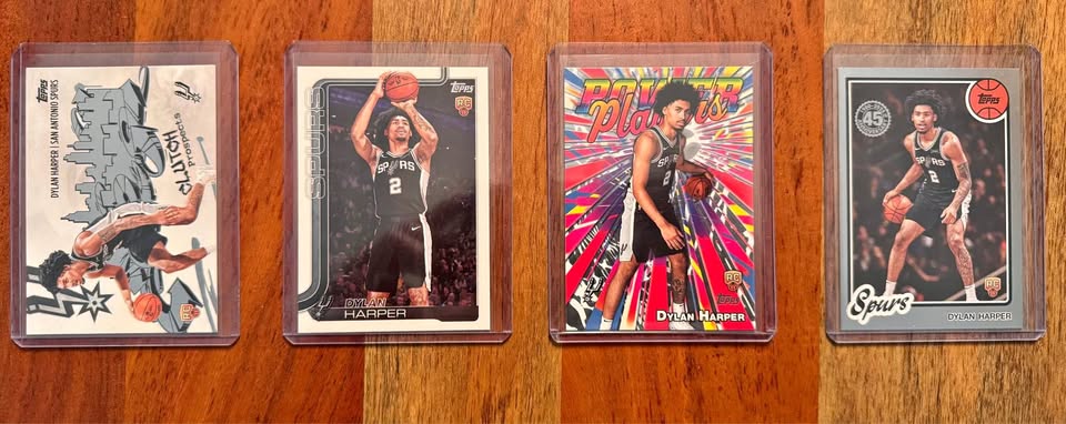 Dylan Harper Rookie Card Collection – Spurs Future Talent Lot