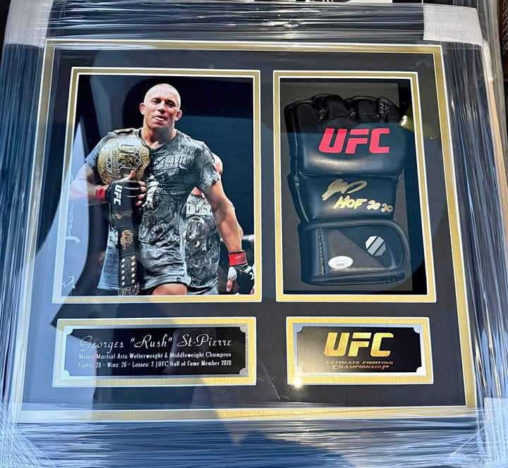 UFC Collectible – Autographed Glove by Georges St-Pierre