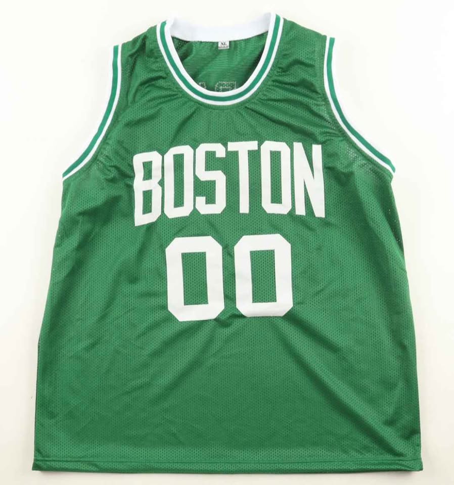 Robert Parish Autographed Boston Celtics Jersey