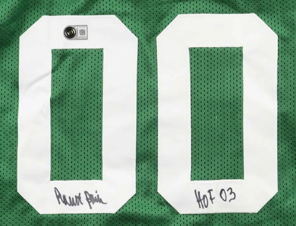 Robert Parish Autographed Boston Celtics Jersey