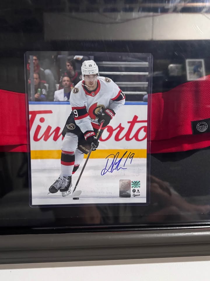Drake Batherson Signed Ottawa Senators Adidas Jersey