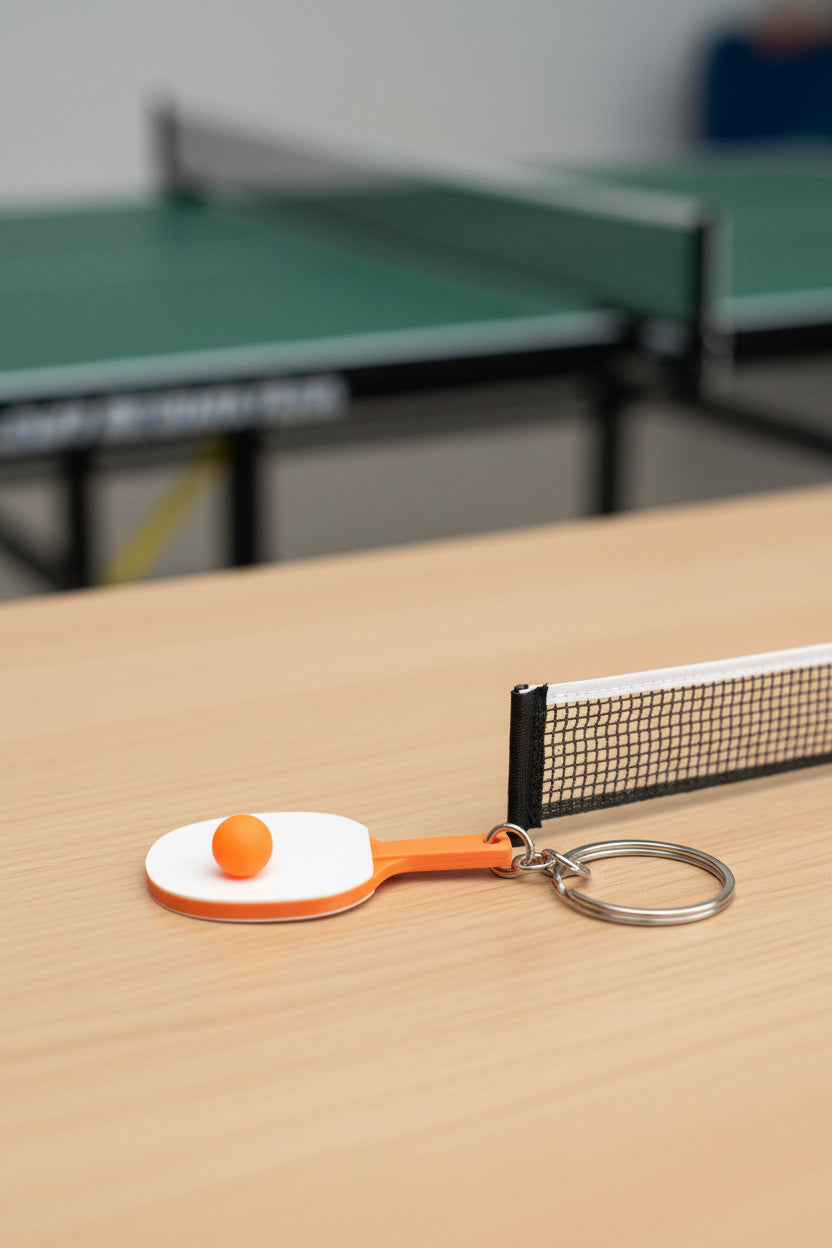 Ping Pong Keychain