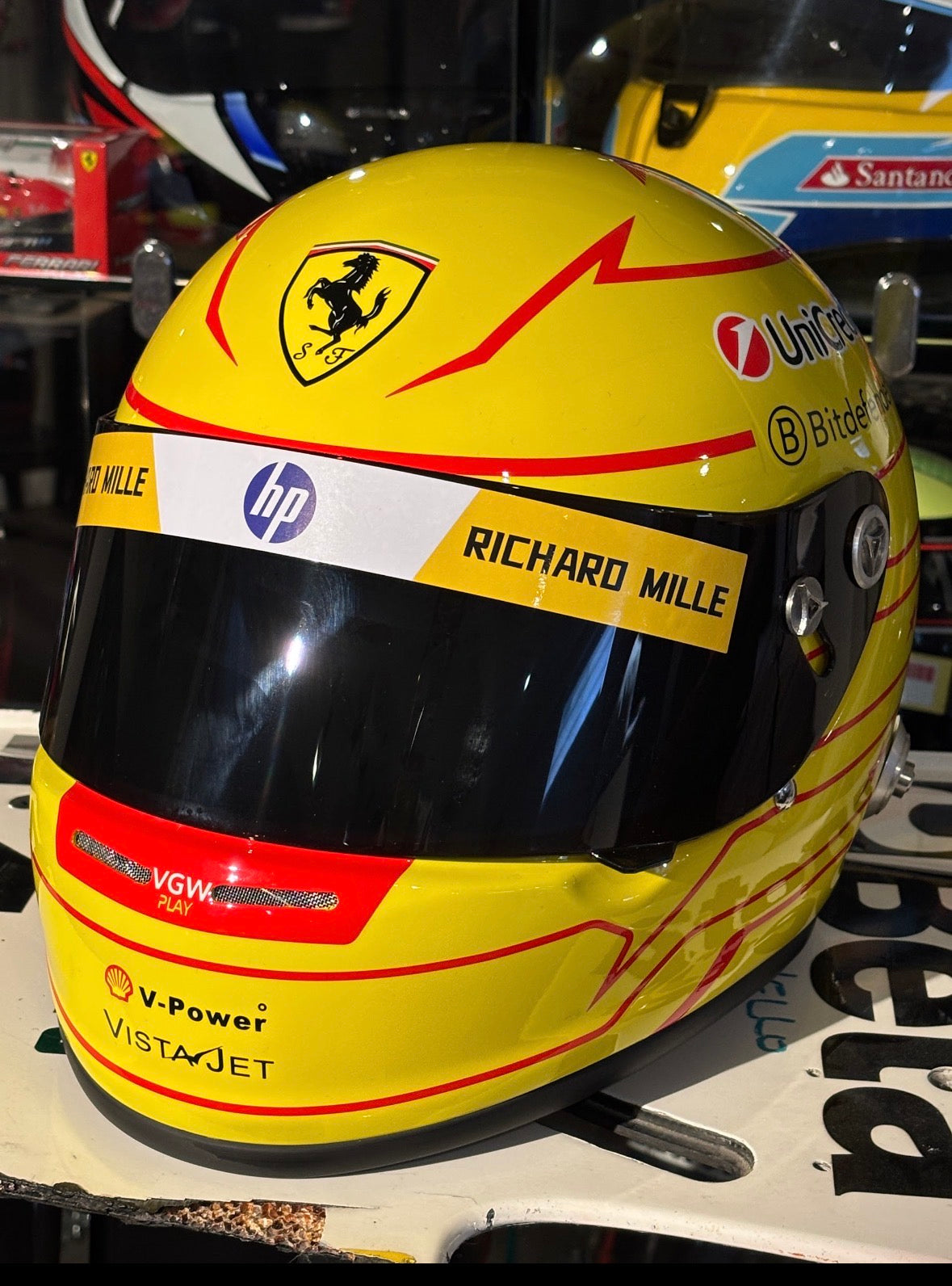 Lewis Hamilton Formula 1 Helmet Replica – 1:1 Scale