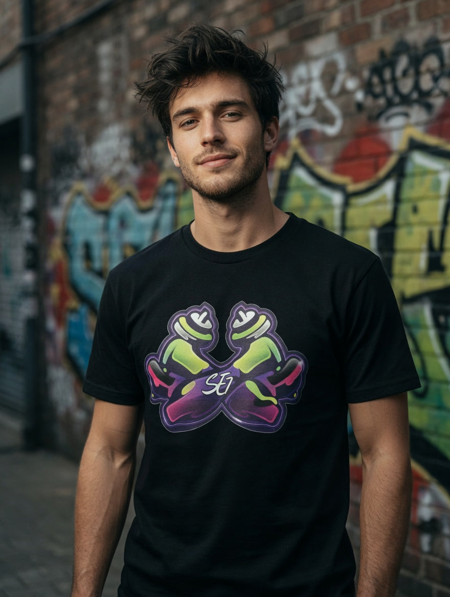 SE7 Signature Chest Logo Tee – Bold Edition