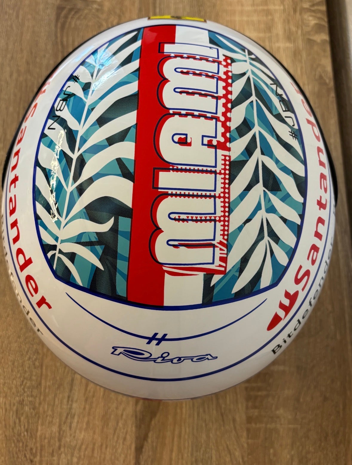 Charles Leclerc F1 Helmet Replica — Miami 2023 Edition