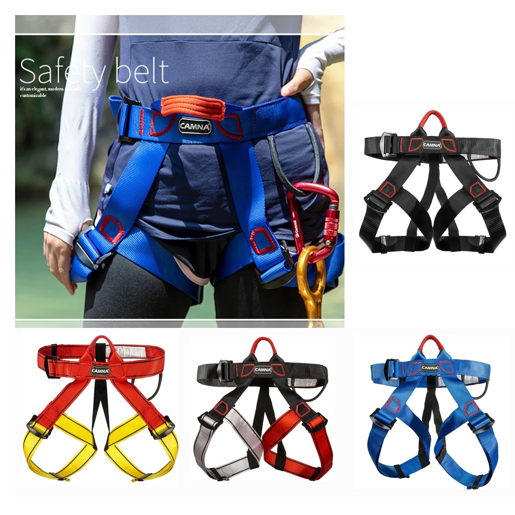 🧗‍♀️ Half Body Climbing Harness | Waist Safety Harness for Mountaineering, Rock Climbing, and Rappelling