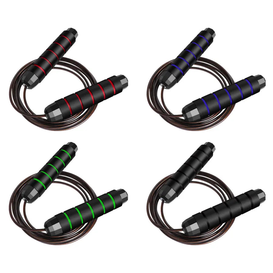 Rapid Speed Jump Rope: Adjustable Steel Wire Skipping Rope for High-Intensity Workouts