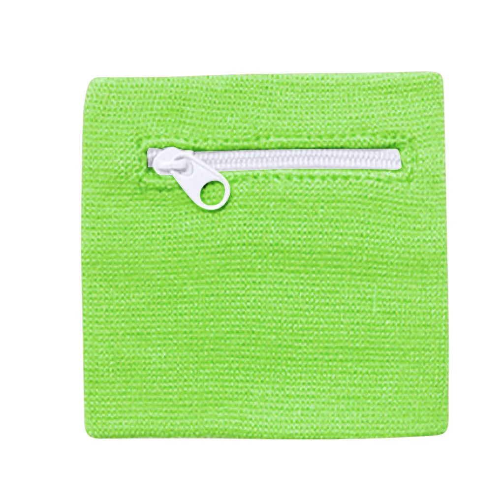 Unisex Zipper Wrist Wallet Pouch – Sports Arm Band Bag for MP3, Keys, Cards & More