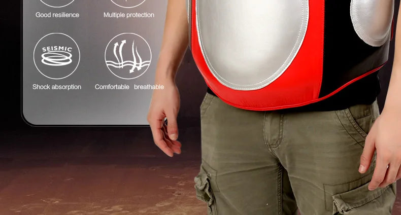 WESING Muay Thai Belly Pad: Durable Waist Target for Boxing, Sanda, and Fighting Training