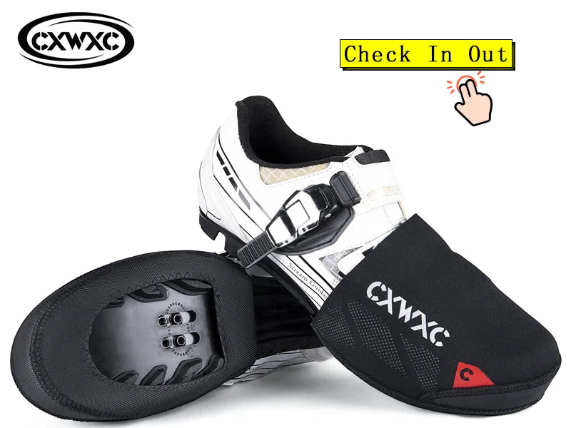 Waterproof Cycling Overshoes | Windproof & Thermal Fleece Covers for MTB & Road Bikes