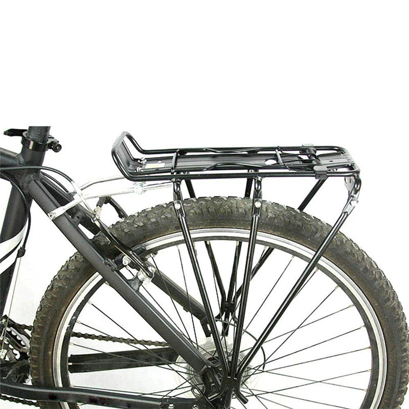 🚲 Aluminum Alloy Bicycle Rack – Rear Luggage Carrier for MTB | Disc Brake & V-Brake Compatible 🌟