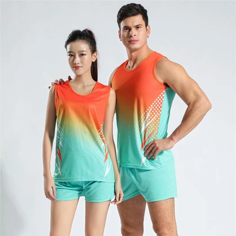 🏃‍♂️🏃‍♀️ Men & Women Running Shirt Set | Quick-Dry Sportswear for Fitness, Gym, Hiking & Track